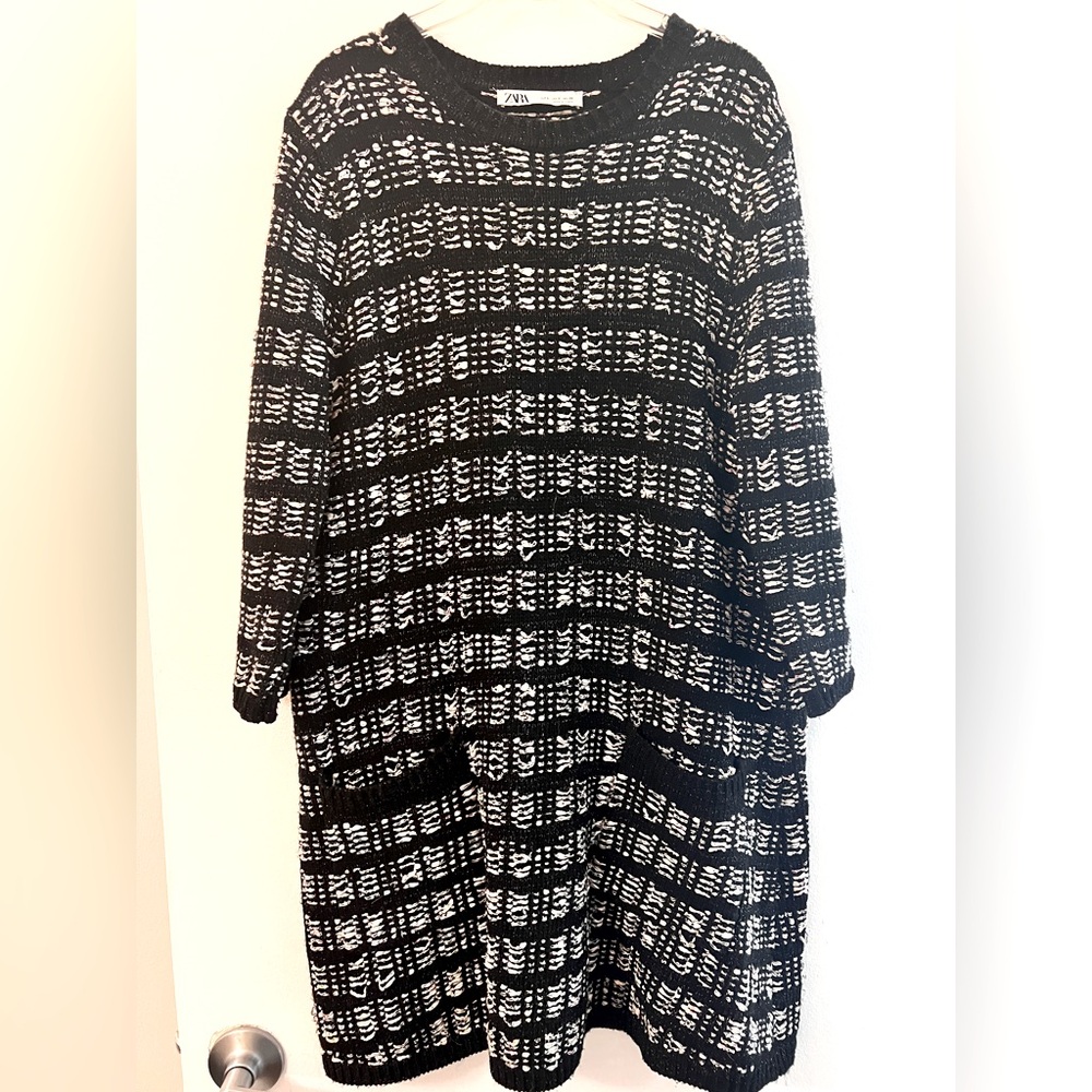 Zara knit dress 
Limited edition